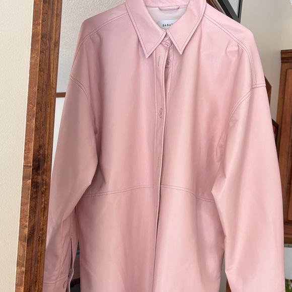 Aritzia Jackets & Blazers - Aritzia Babaton Vegan Leather jacket size large